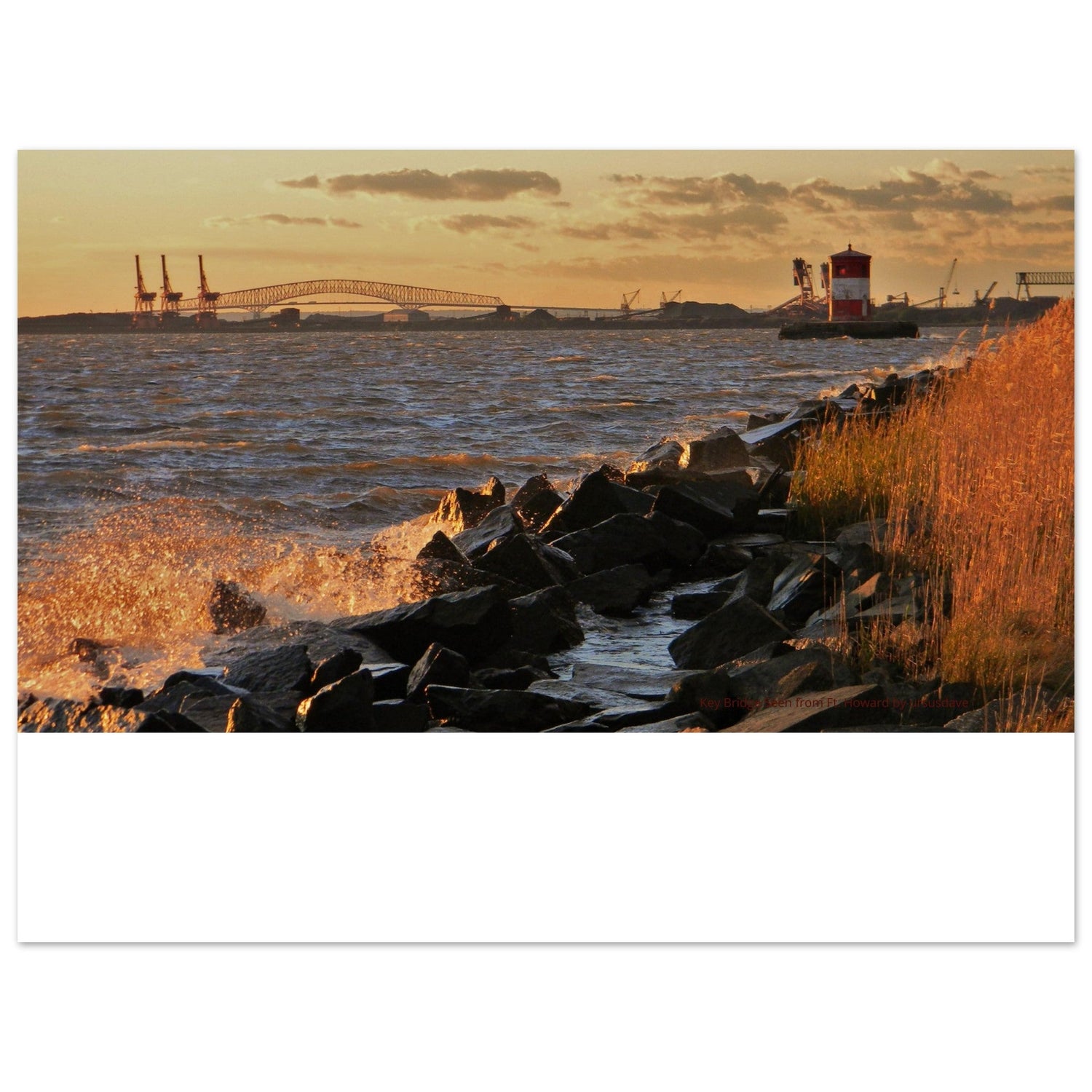 Key Bridge Seen from Ft. Howard